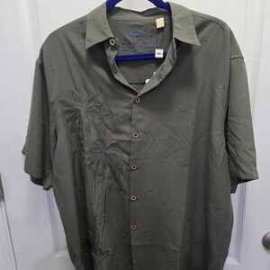 Olive Green Men's Shirt